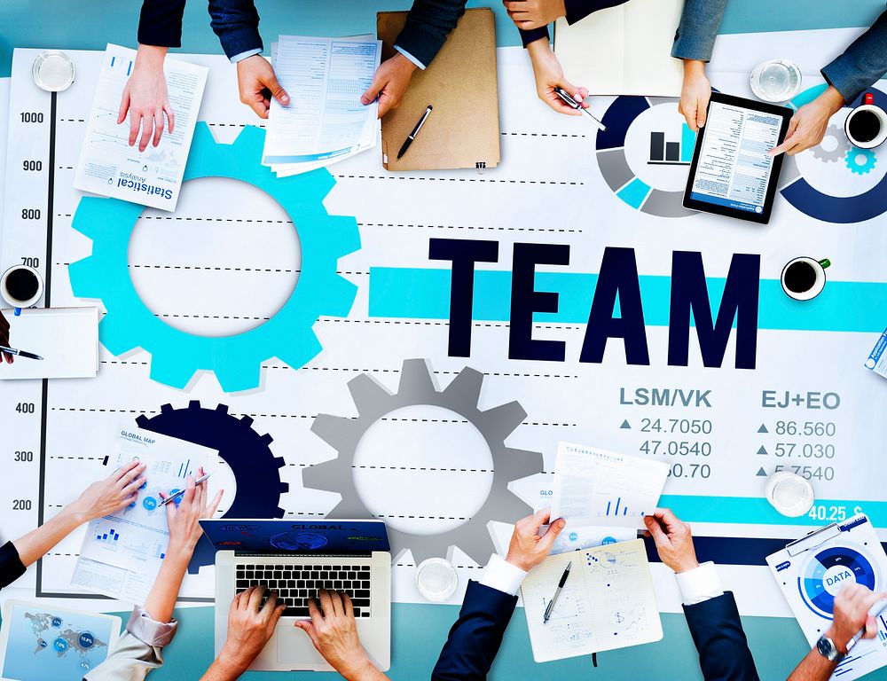 Team Teamwork Partnership Organization Group Concept