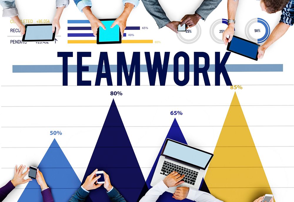 Teamwork Team Collaboration Cooperation Partner Concept