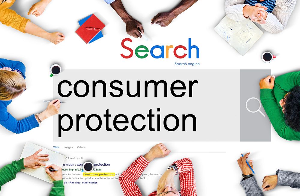 Consumer Protection Legal Rights Regulations Concept