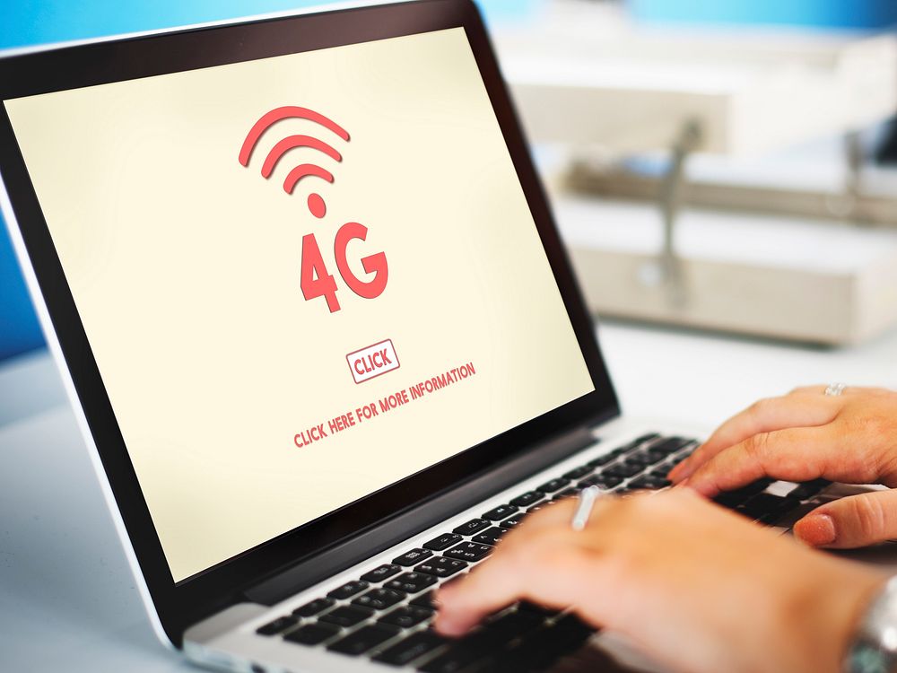 4G Wireless Online Technology Wifi Network Concept