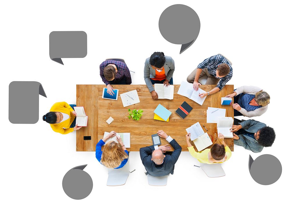 Diversity Busines People Teamwork Communication Meeting Concept