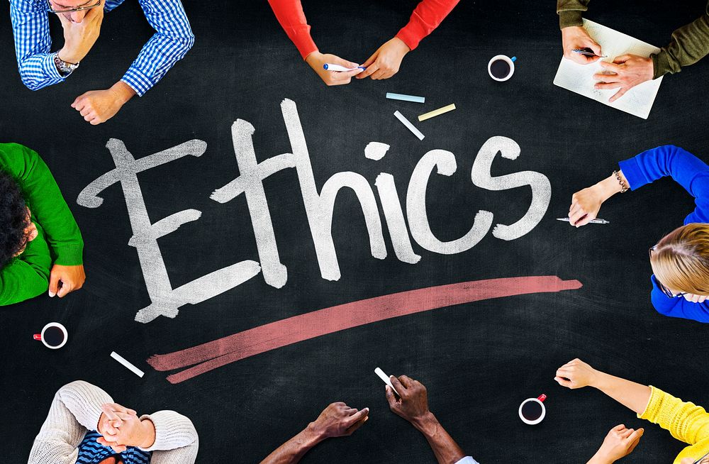 People Working and Ethics Concept