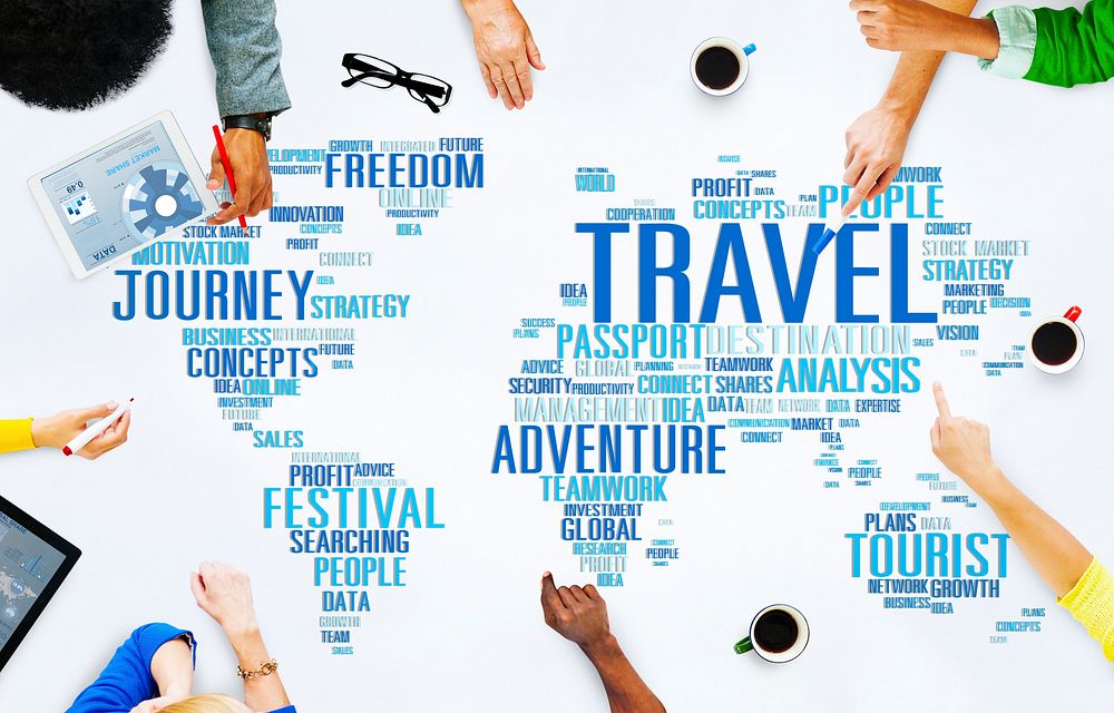 Travel Explore Global Destination Trip Adventure Concept