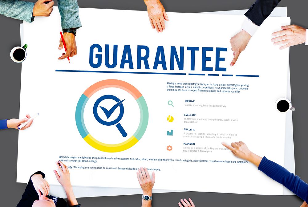 Guarantee Assurance Warranty Standard Concept