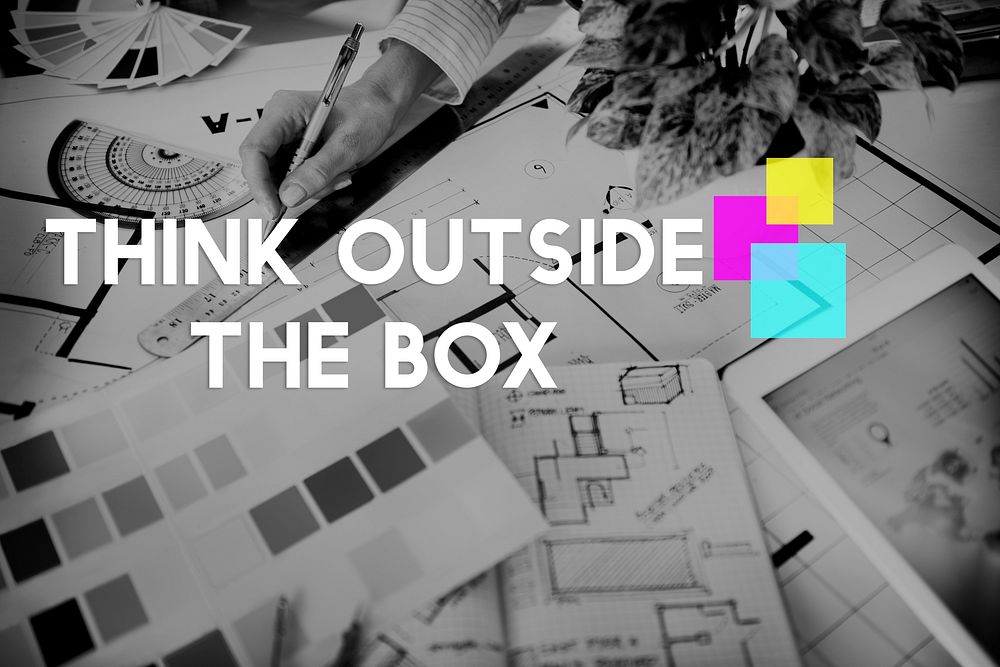 Think Outside The Box Color Squares