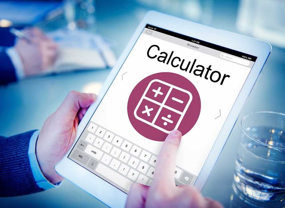 Accounting Budget Electronic Calculator Investment Concept