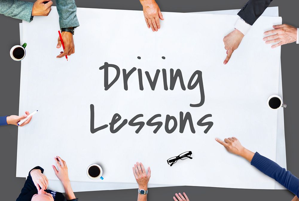 Driving Lessons Driver's License Transportation Concept