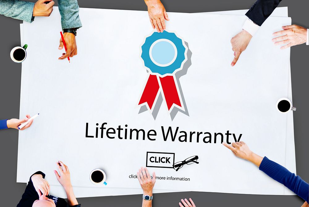 Lifetime Warranty Guarantee Assurance Quality Service Concept