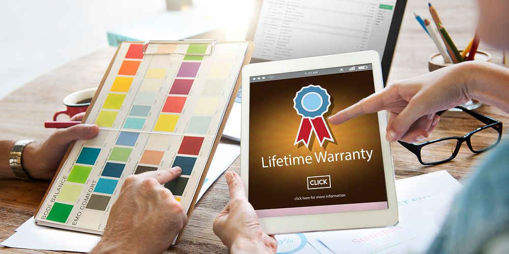 Lifetime Warranty Guarantee Assurance Quality Service Concept