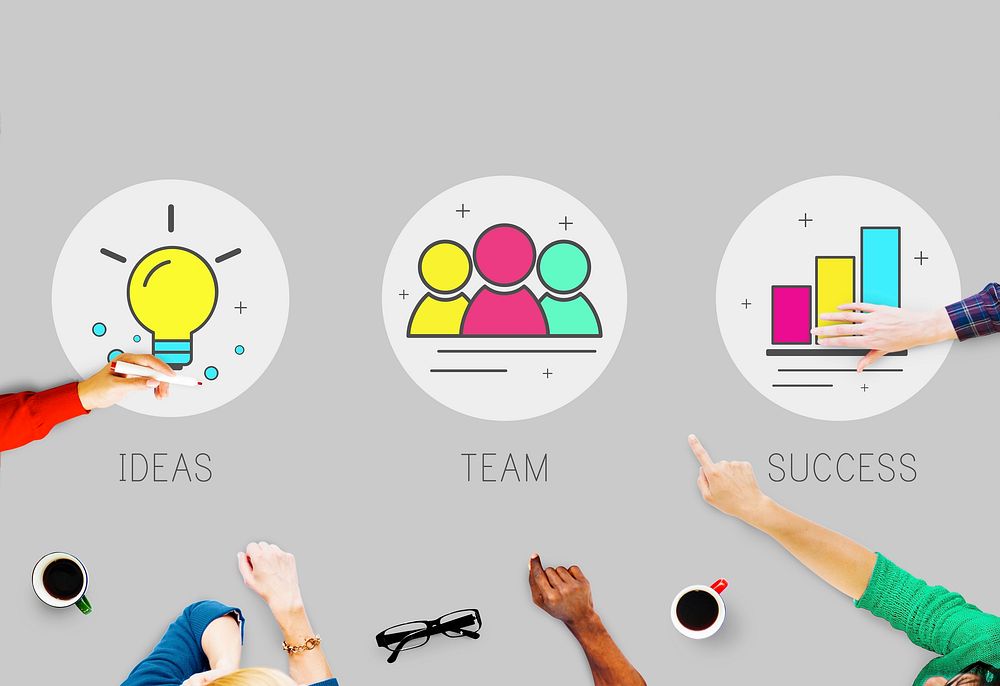 Ideas Team Success Marketing Quality Product Concept