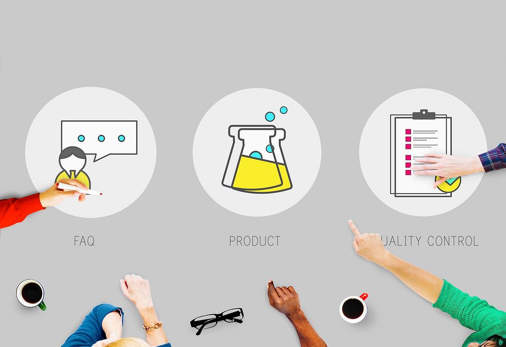 Ideas Team Success Marketing Quality Product Concept