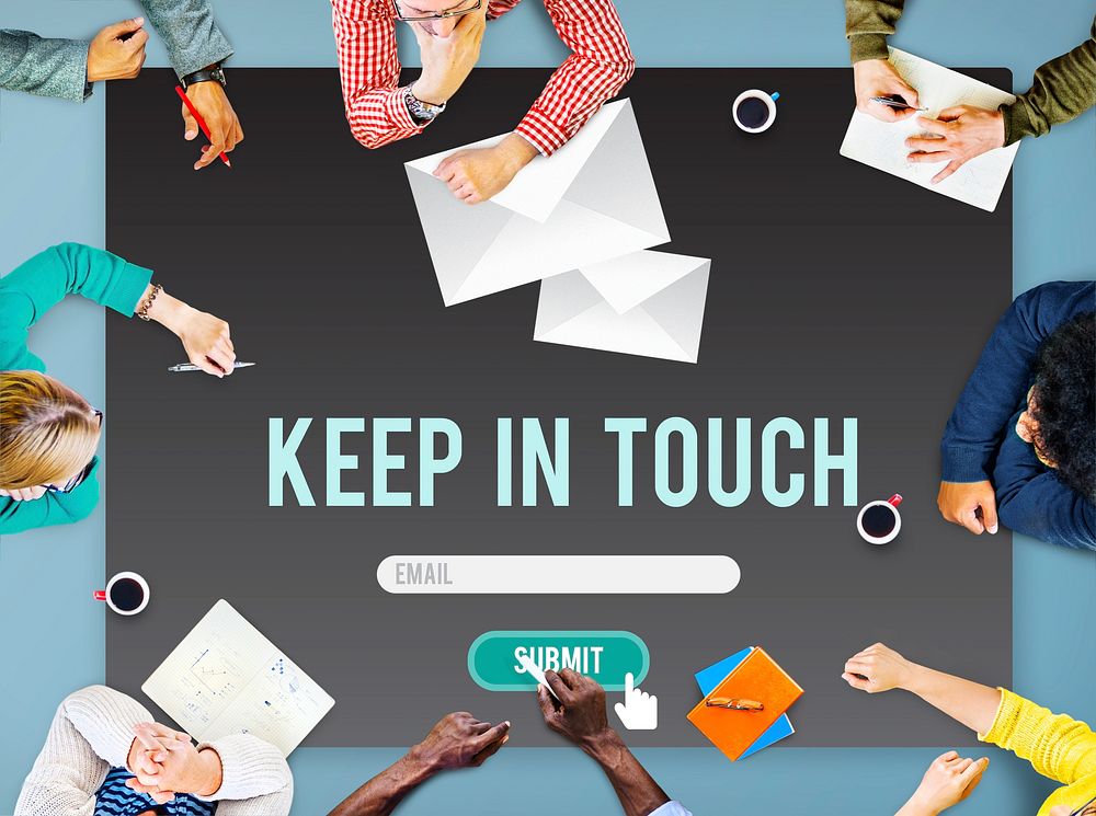 Keep In Touch Connection Relationship Follow Concept