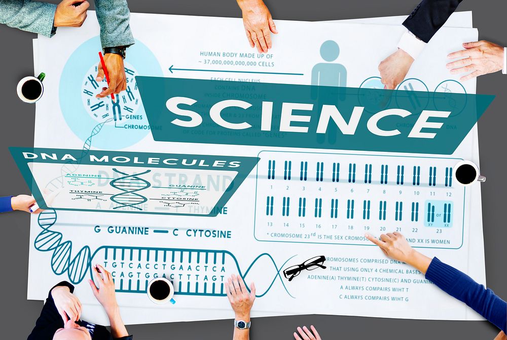 Science Scientist Study Technology Chemistry Concept