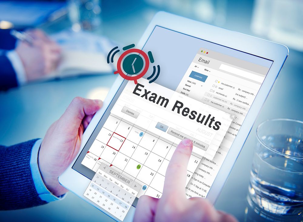 Exam Results Examination Grade Education Score Concept