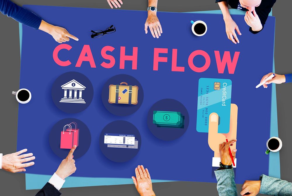 Credit Score Cash Flow Finance Concept