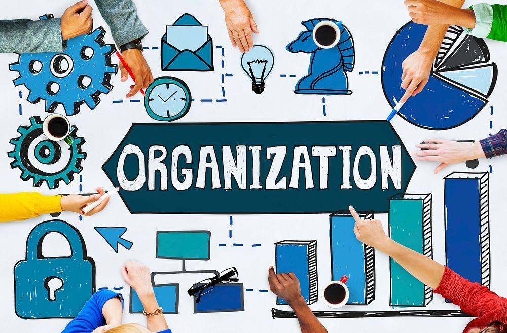 Organization Process Structure Management Concept