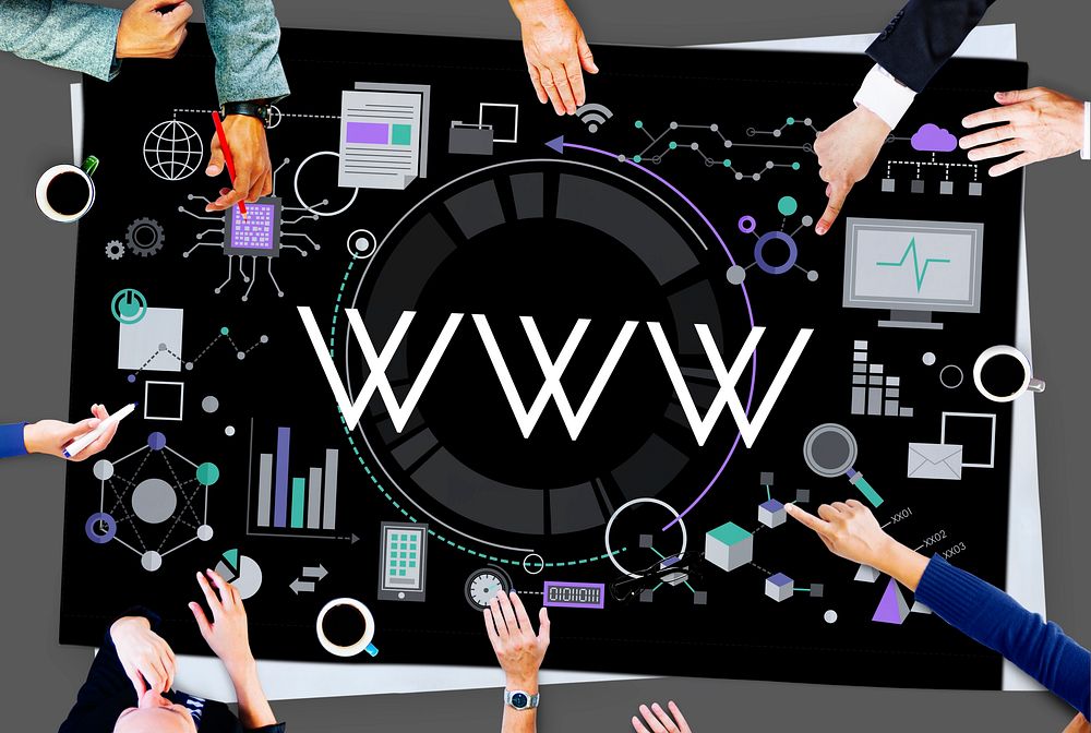 WWW Website Homepage Connection Internet Concept