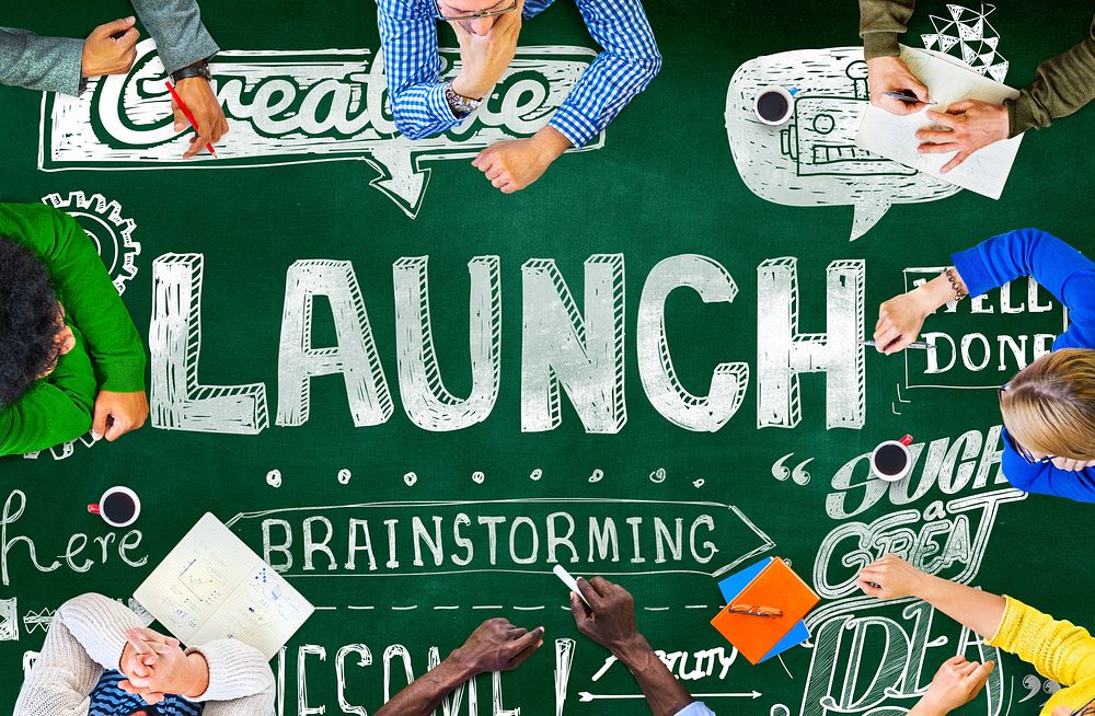 Launch Start up Inspiration Creative Sketch Concept