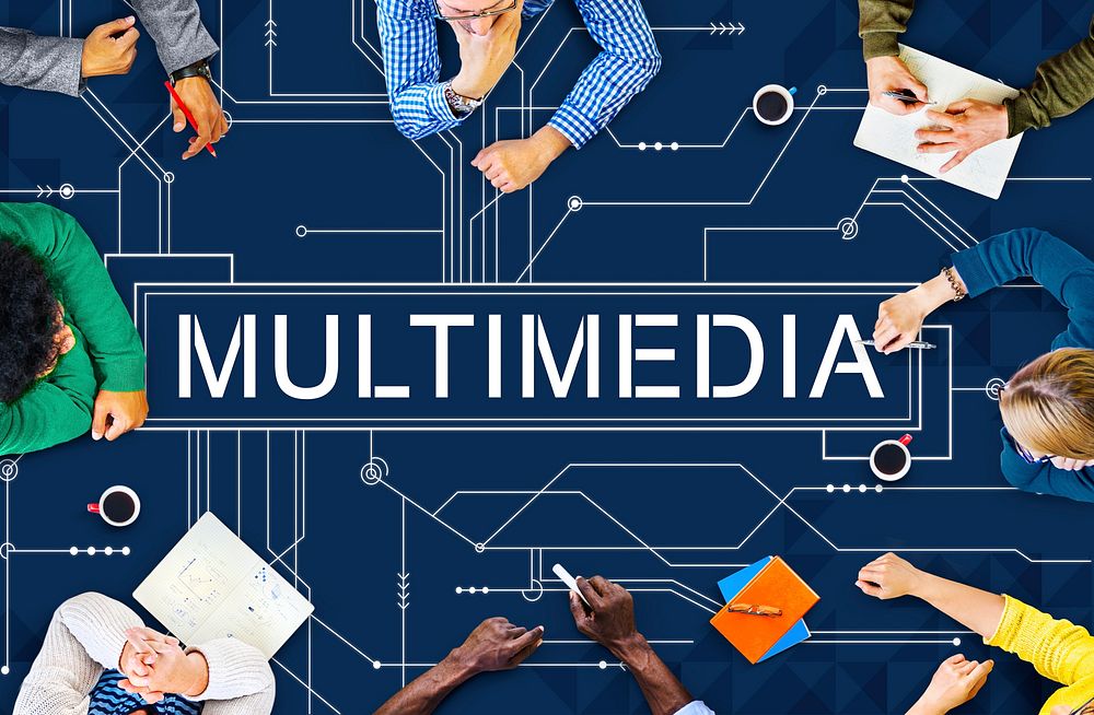 Multimedia Online Technology Future Concept