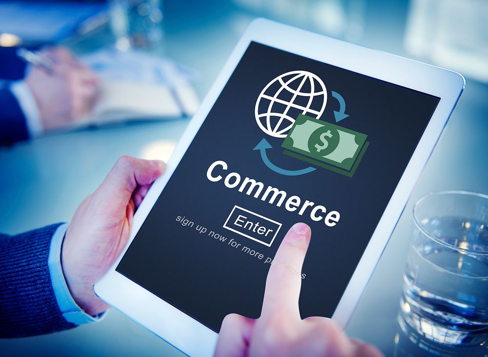 Commerce Exchange Buy Shopping Consumerism Concept