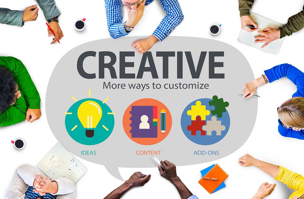 Creative Innovation Vision Inspiration Customize Concept