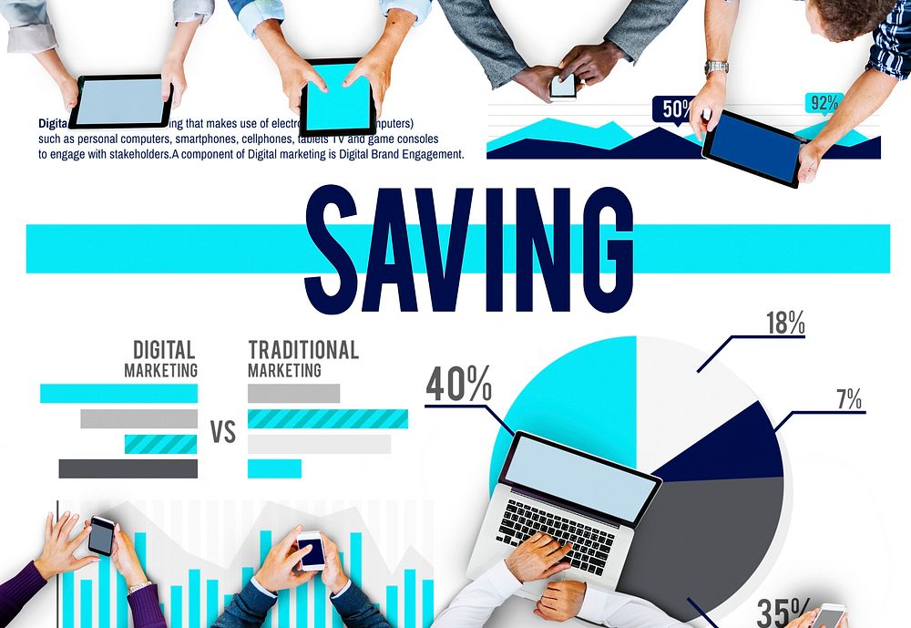 Save Saving Business Finance Profit Budget Concept