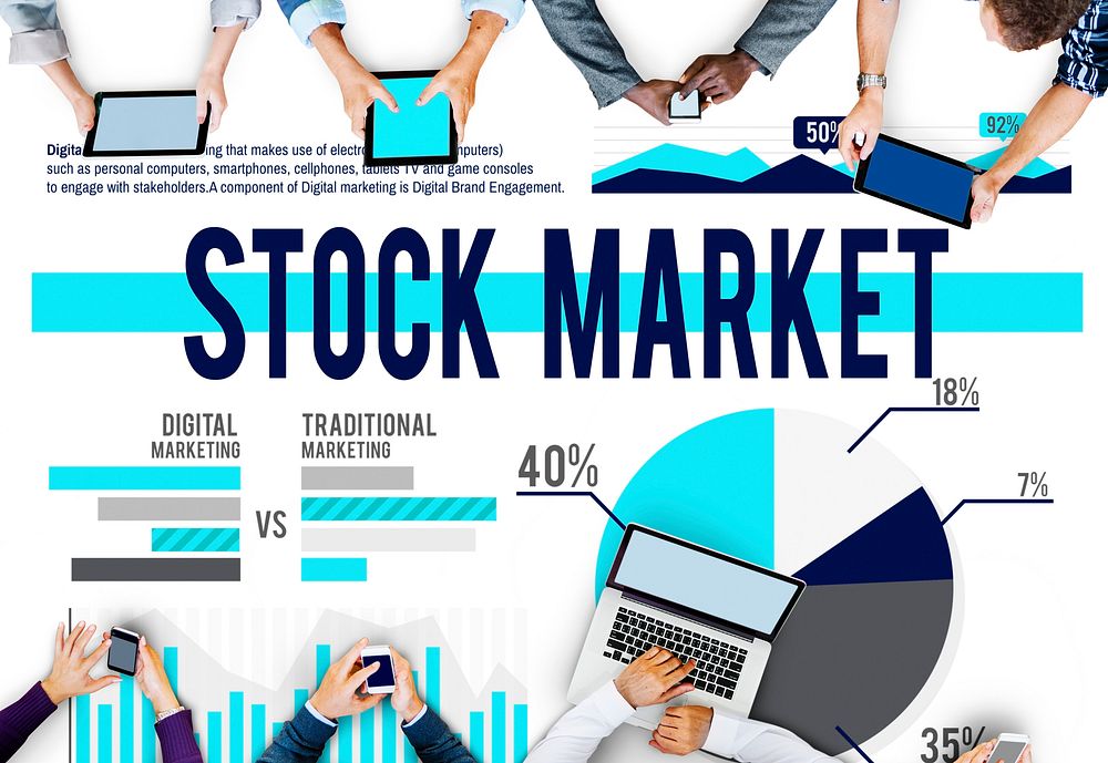 Stock Market Marketing Business Finance Concept