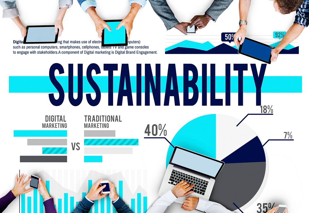 Sustainability Conservation Resources Strategy Business Concept