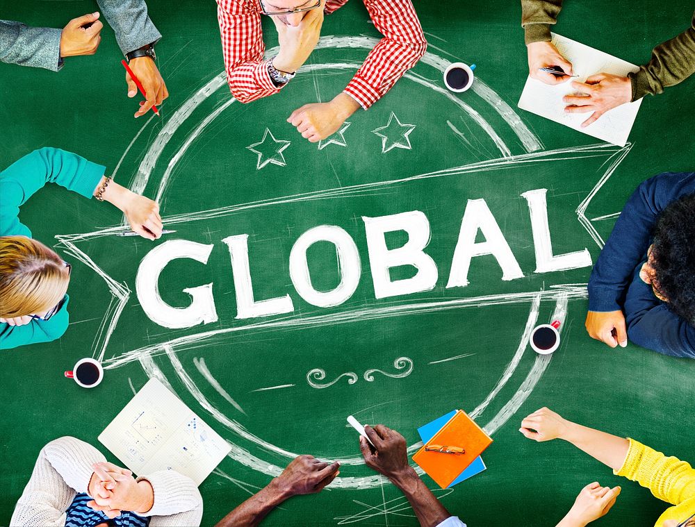 Global Globalization Community Communication Concept