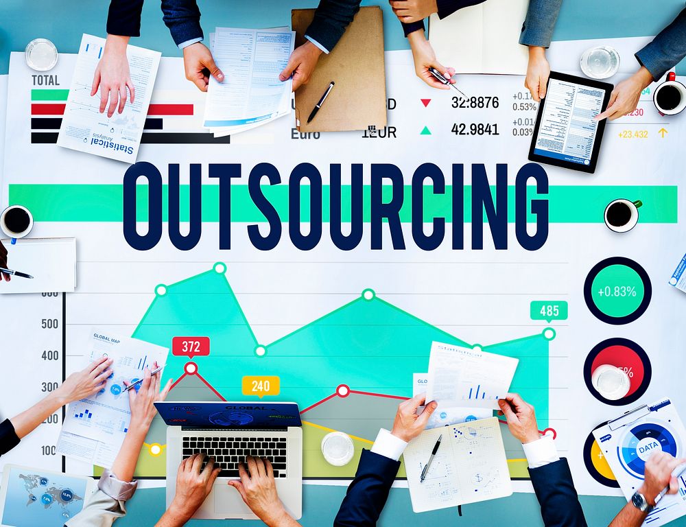 Outsourcing Hiring Outsource Recruitment Skills Concept