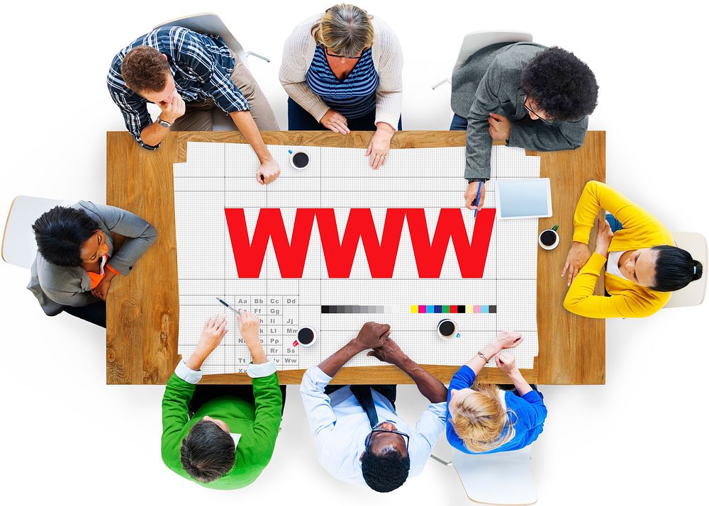 WWW Website Networking Connection Sharing Social Concept