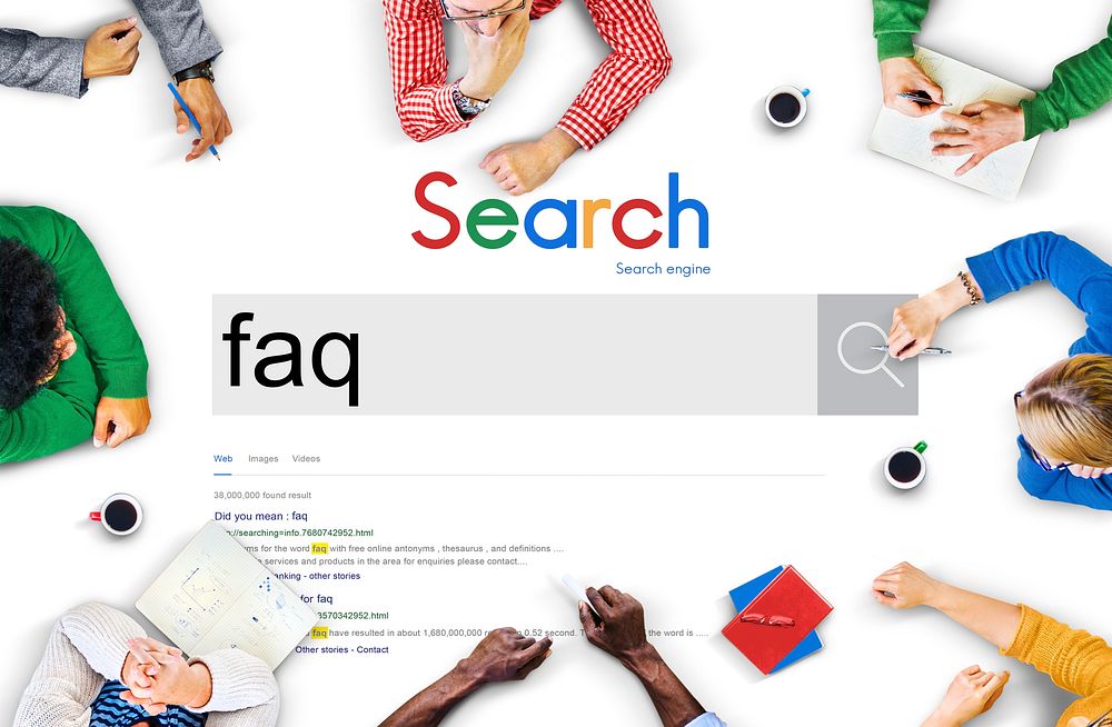 FAQ Frequently Asked Question Help Information Concept