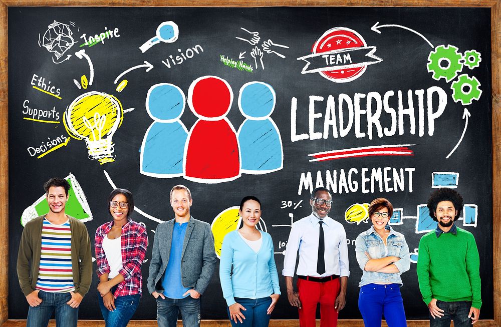 Diversity Casual People Leadership Management Variation Team Concept