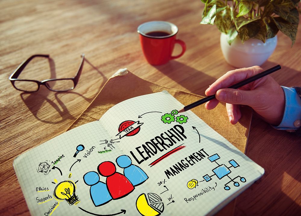 Businessman Leadership Management Idealist Working Concept