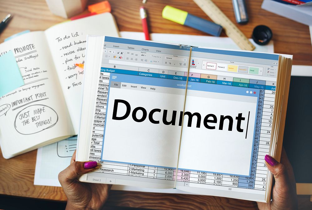 Document Contract Forms Legal Notes Records Concept