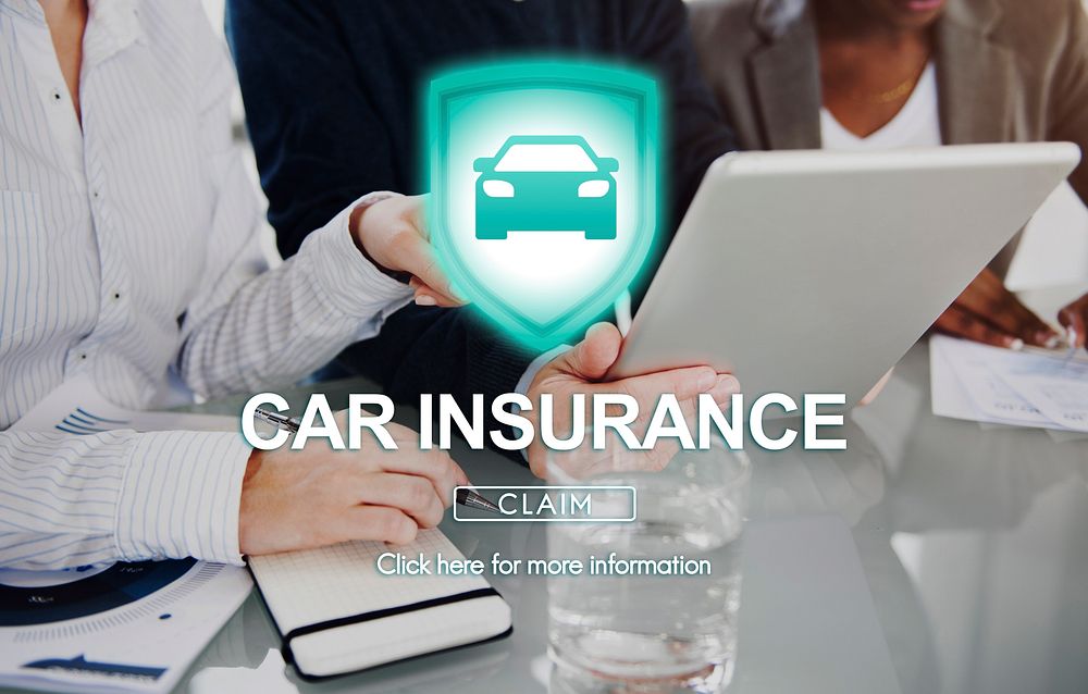 Car Insurance Accident Property Protection Concept