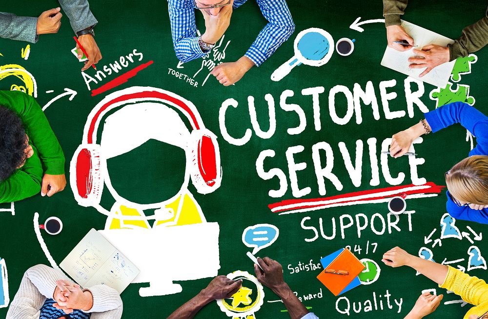 Customer Service Support Assistance Service Help Guide Concept