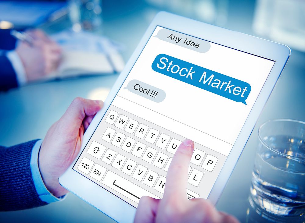 Stock Market Investment Finance Concept