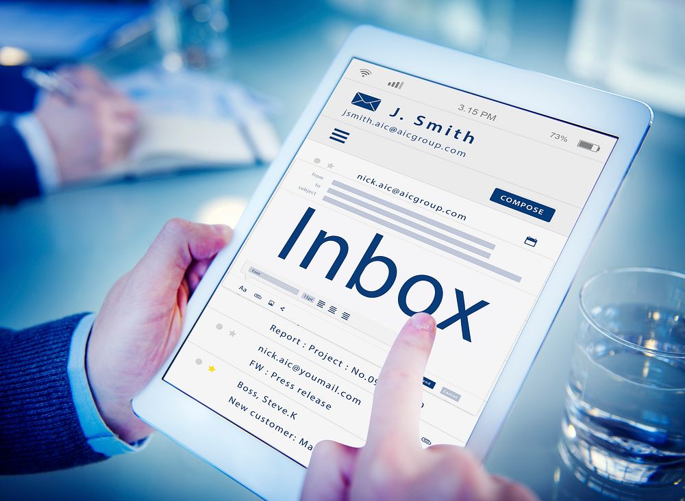 Email is digital technology for an online message.