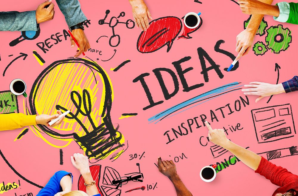 Ideas Innovation Creativity Knowledge Inspiration Vision Concept