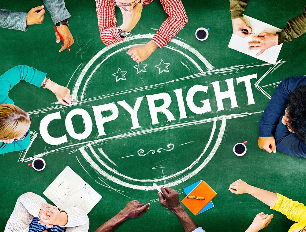 Copyright Trademark Brand Branding Marketing Concept