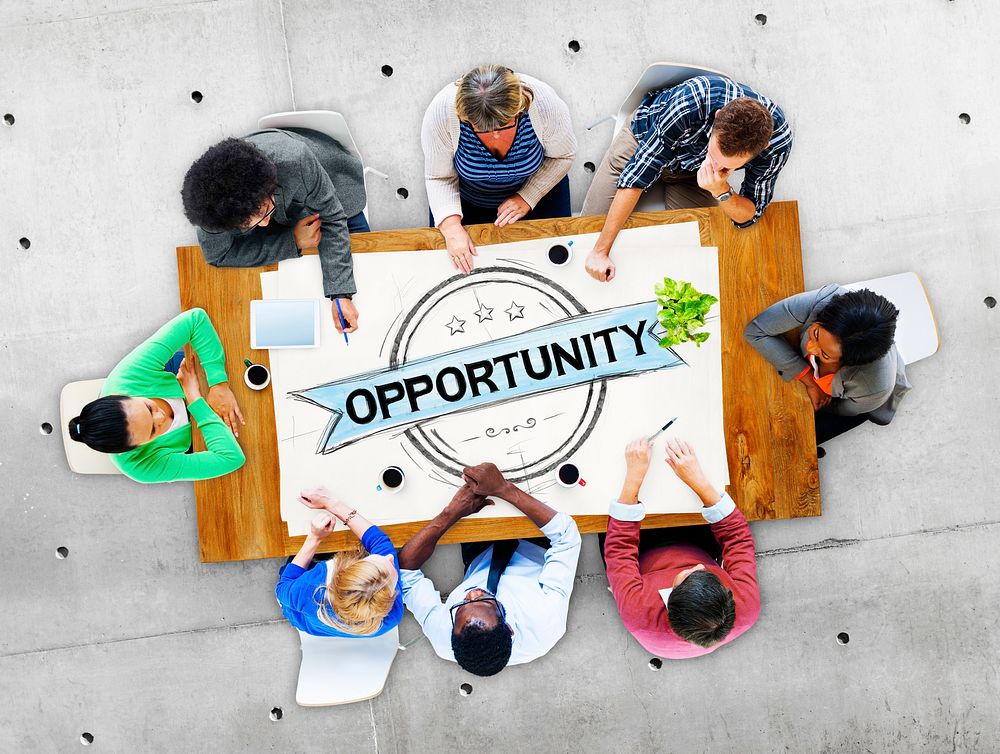 Opportunity Change Chance Choice Development Concept