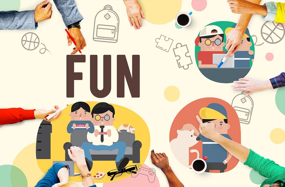Fun Lifestyle Happiness Hobby Concept