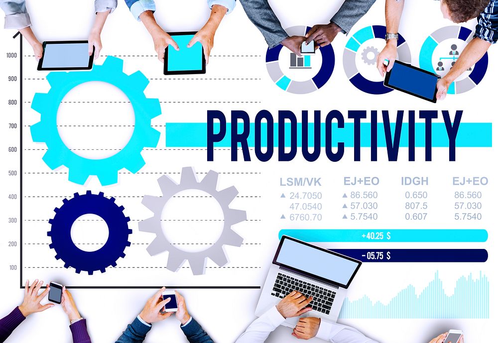 Productivity Production Efficiency Capacity Concept