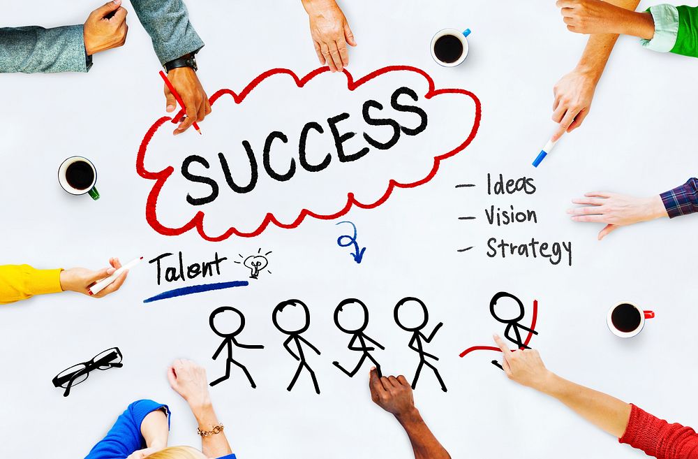 Success Talent Vision Strategy Goals Concept