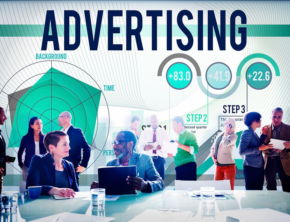 Advertising Marketing Promotion Publicity Concept