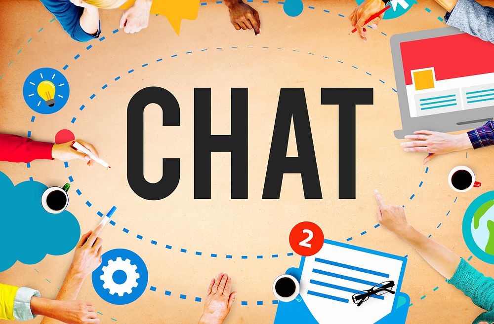 Chat Chatting Online Messaging Technology Concept