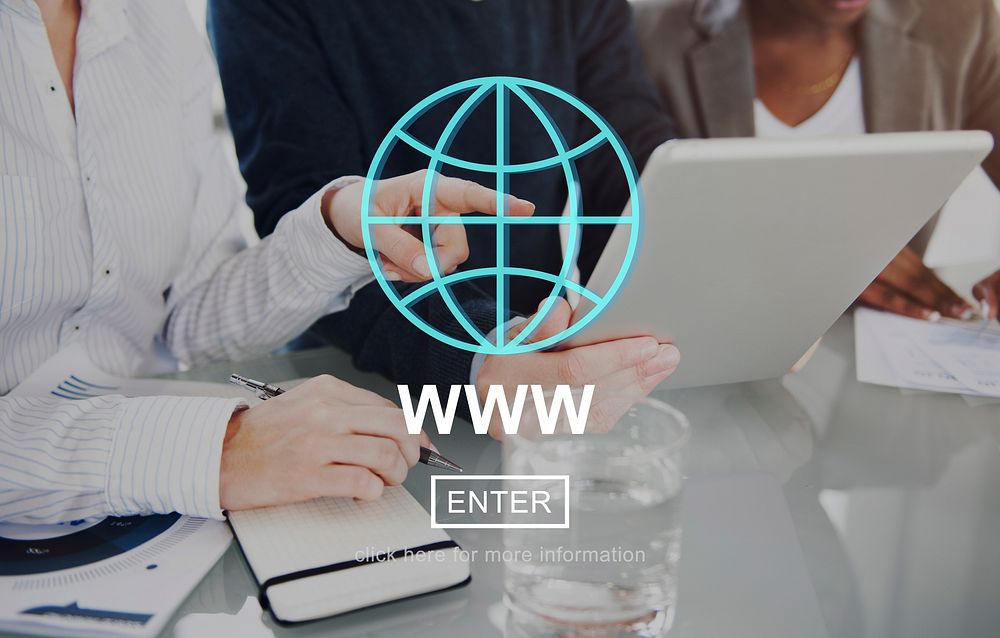 WWW Website Internet Network Connection Social Concept