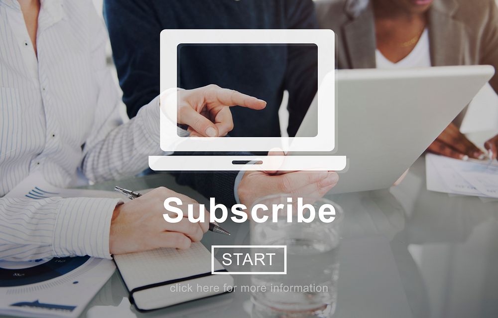 Subscribe Advertising Markeing Membership Concept