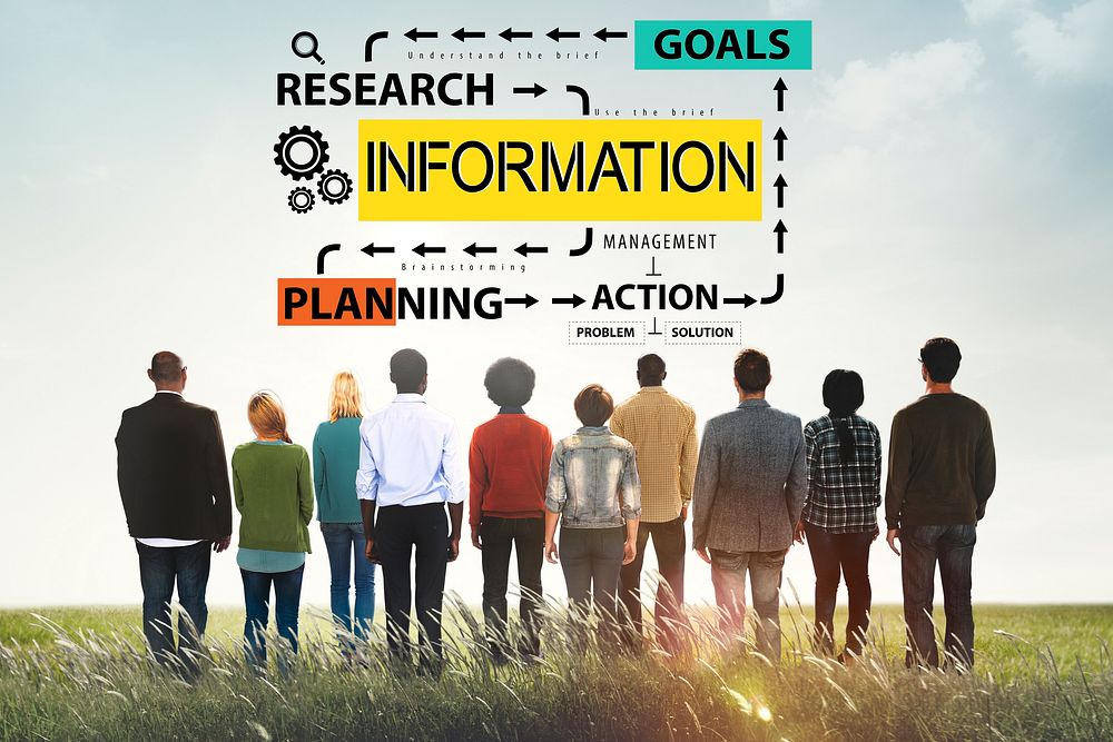 Information Research Planning Action Goals Concept
